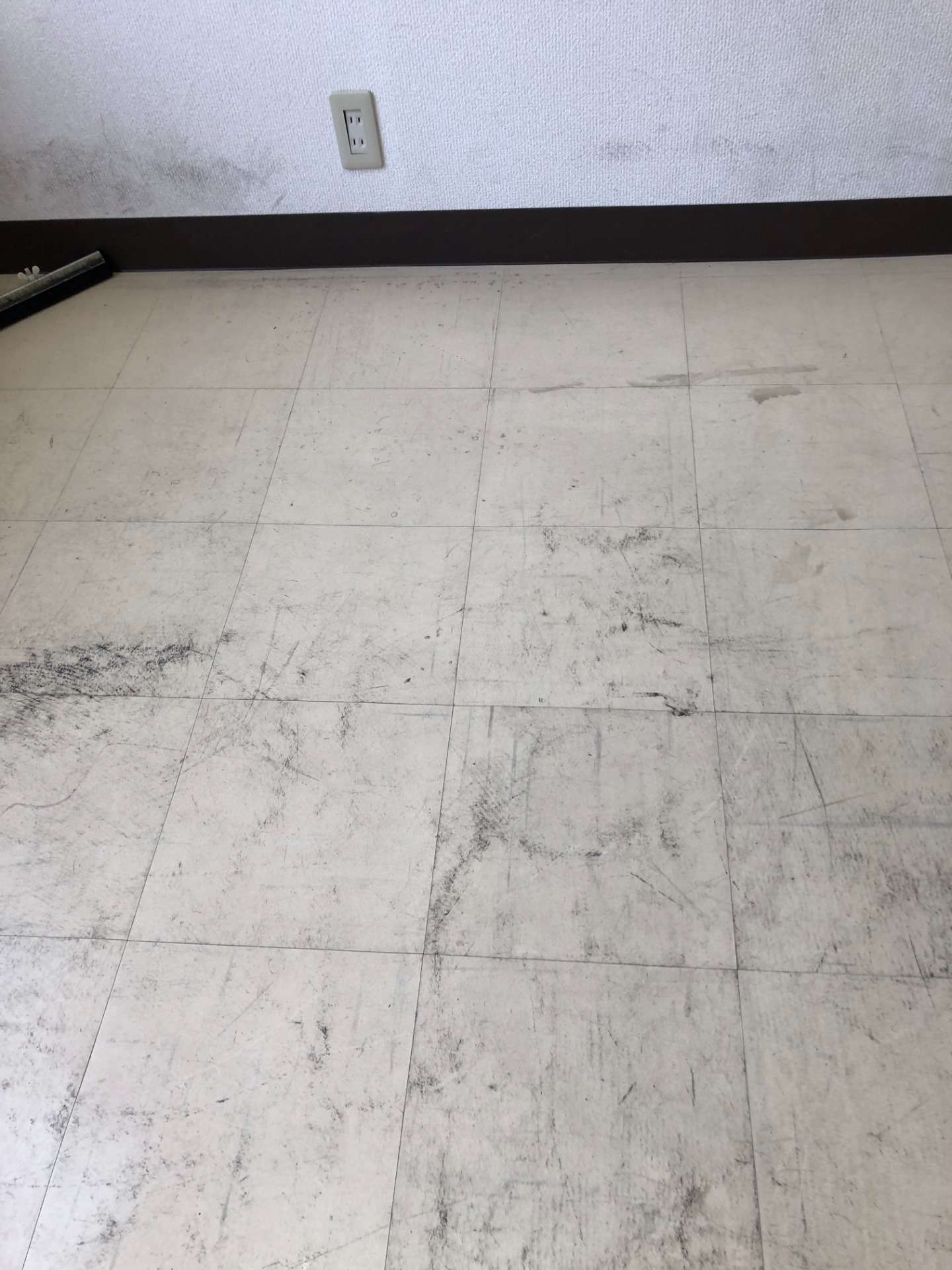 【床清掃　洗浄　ワックス】足立区の学校系の建物の床の洗浄ワックスしました！
